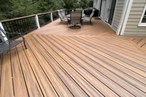 Deck installation for Maryland home’s outdoor space