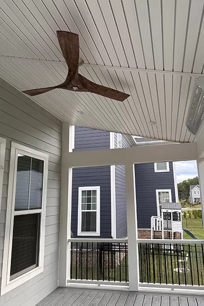 Front Porch Ceiling