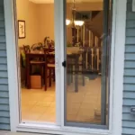 Fiberglass entry door installation for Maryland homeowner