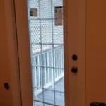 HD Exteriors installing a secure entry door in VA home