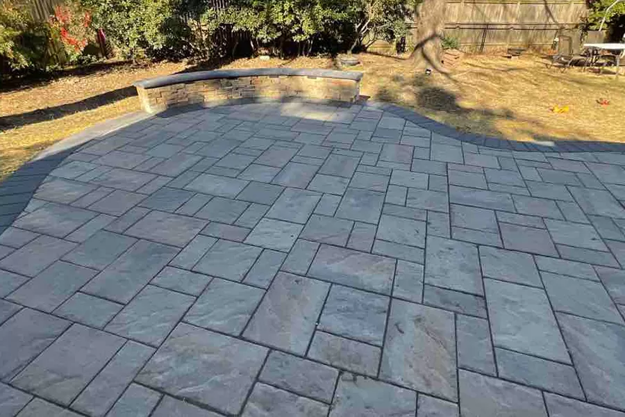 High-quality materials used in patio installation in MD