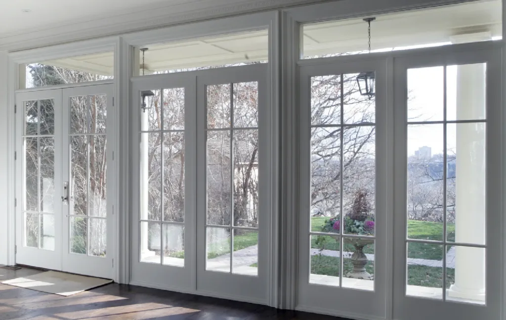 Modern double-hung windows installed by HD Exteriors in Northern VA
